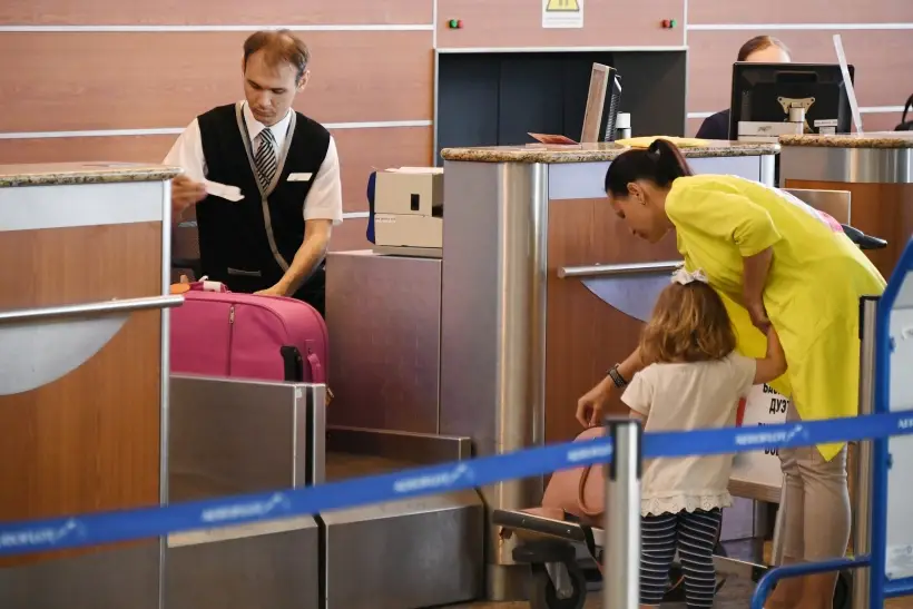 Новые правила выезда за границу из России для детей в 2026. В чем суть?. Фото. © РИА Новости. Максим Блинов