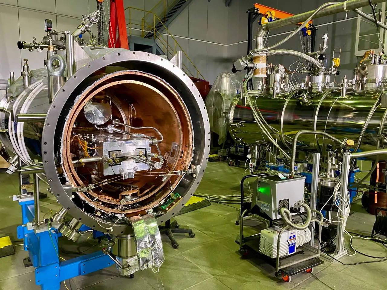 Производство деталей для СКИФа в Институте ядерной физики СО РАН. © "Интерфакс". Алена Золотова