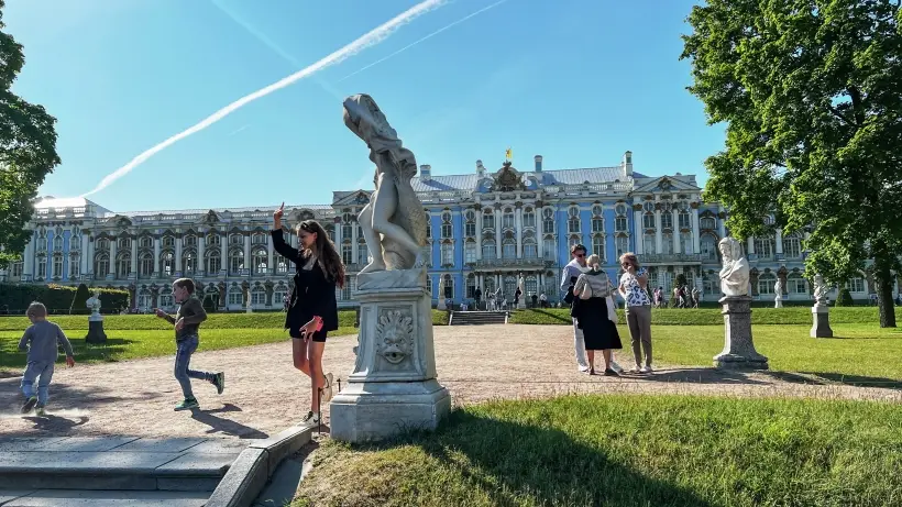 Китайские туристы переориентировались на Россию благодаря безвизовому въезду. Фото. © РИА Новости. Наталья Селиверстова