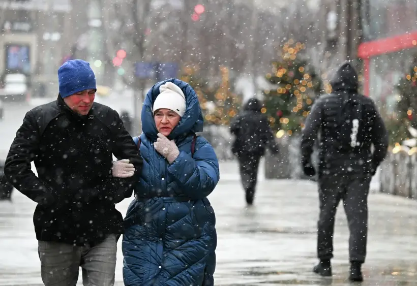Длинные пуховики обеспечивают максимальное тепло, защищая не только корпус, но и бедра, и колени. Фото