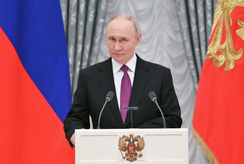 Россия никому не угрожает, развивает свой стратегический потенциал - Путин. Фото. © РИА Новости. Кристина Кормилицына