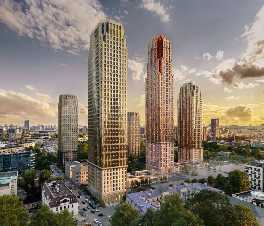 Стартовали продажи второй очереди премиального квартала на юге Москвы. Фото. © Рендер Tekta Group