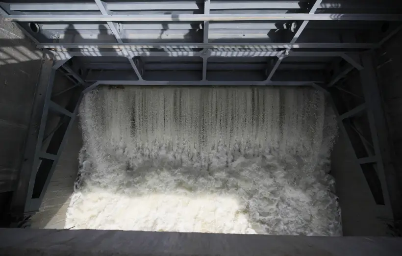 Правительство РФ утвердило перенос еще на год сроков реконструкции Городецкого гидроузла. Фото. © РИА Новости. Антон Денисов