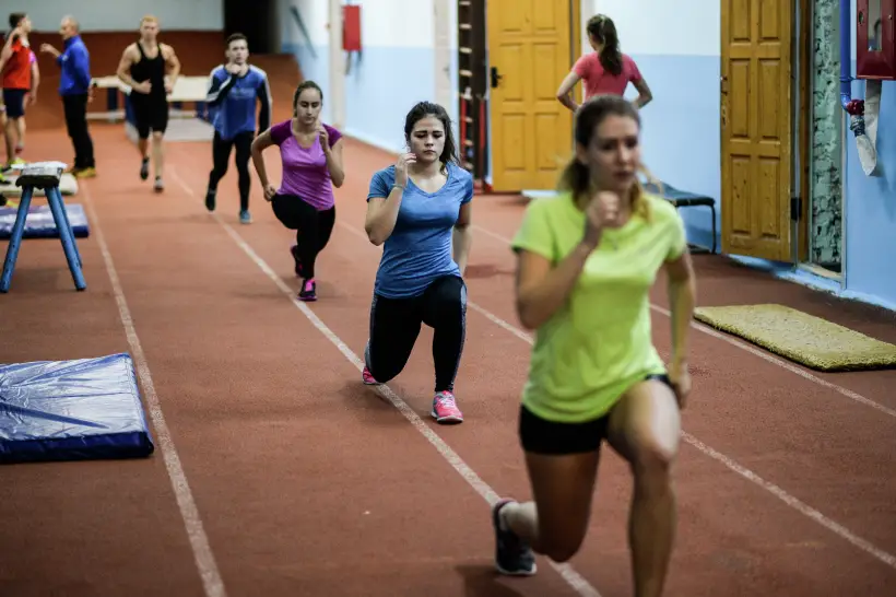 Около 3 тыс. детей в Приморье прошли тестирование спортивных способностей. Фото. © РИА Новости. Константин Чалабов