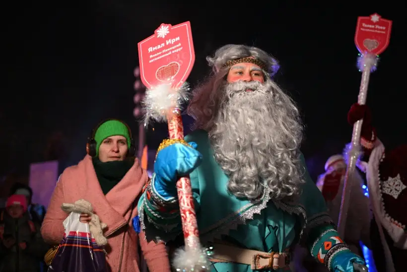 Ямал Ири проедет по ЯНАО и поздравит победителей новогоднего видео-конкурса. Фото. © РИА Новости. Рамиль Ситдиков