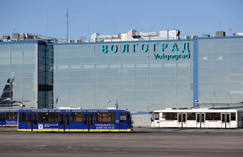 Питьевые фонтаны установили в аэропорту Волгограда. Фото. © РИА Новости. Кирилл Брага