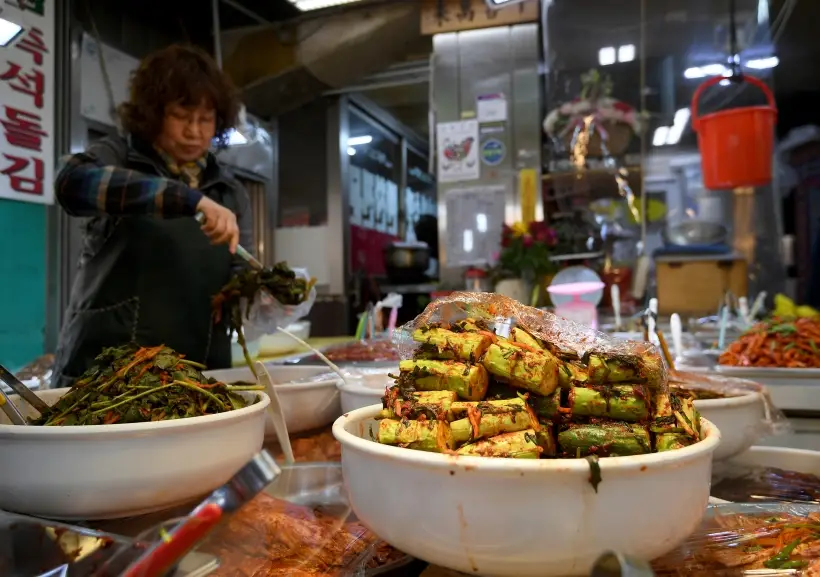 В Корее кимчи едят практически ежедневно, часто по несколько раз в день. Фото