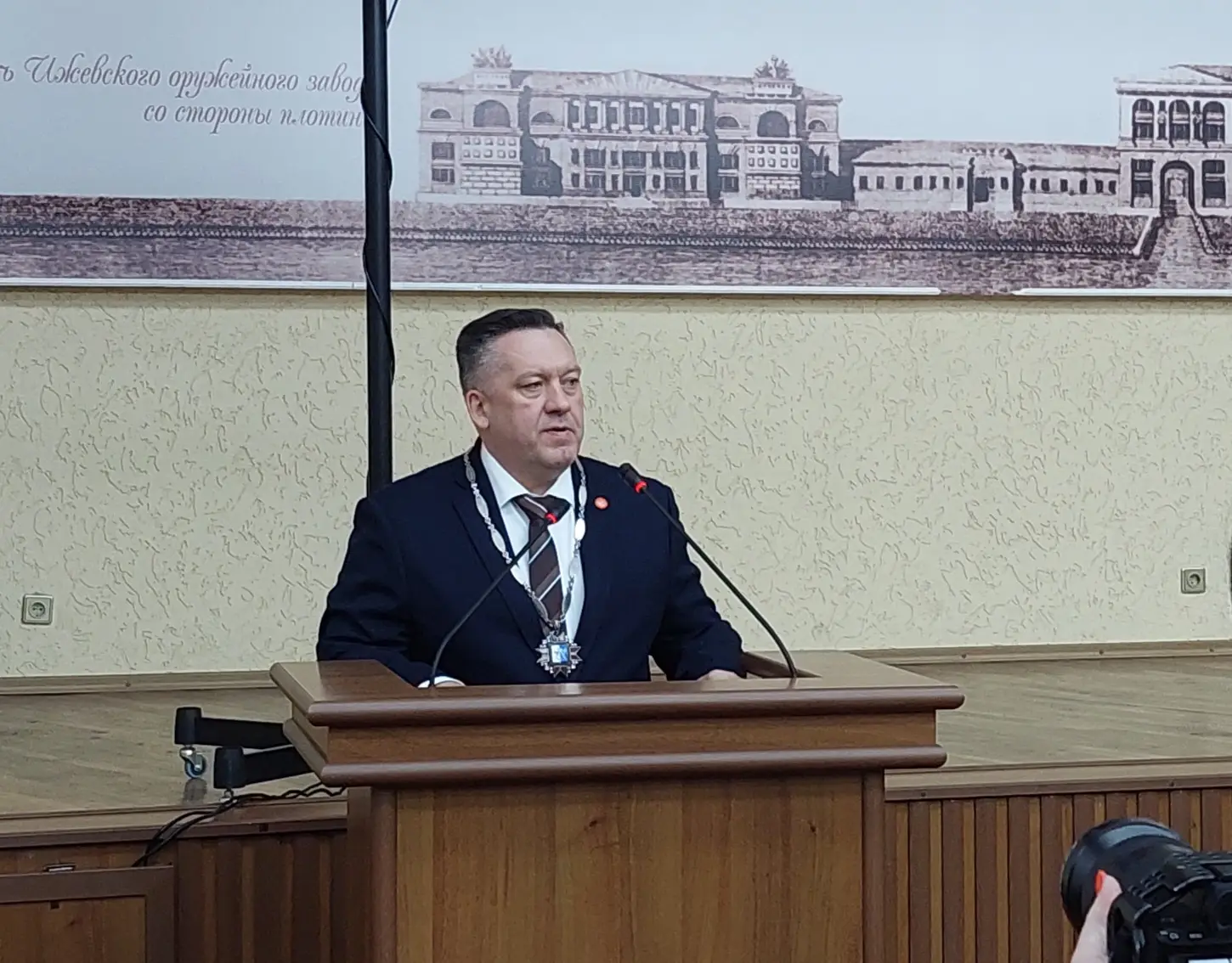 Главой Ижевска переизбран Дмитрий Чистяков. Фото. © 