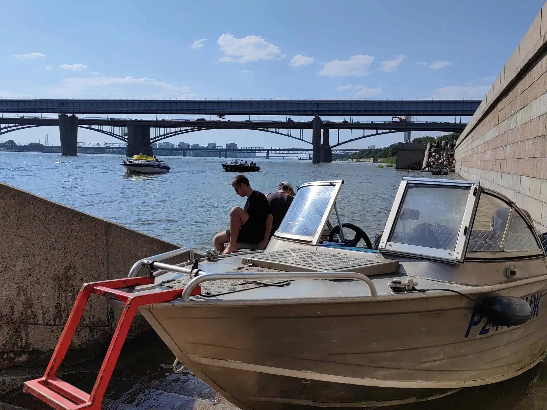 Создание причальной инфраструктуры в Новосибирске оценивается в 300-500 млн руб. - Речфлот. Фото. © 