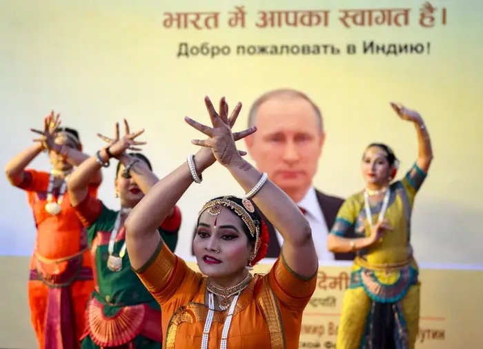 Путин прибыл в Индию с государственным визитом. Фото. © РИА Новости. Григорий Сысоев