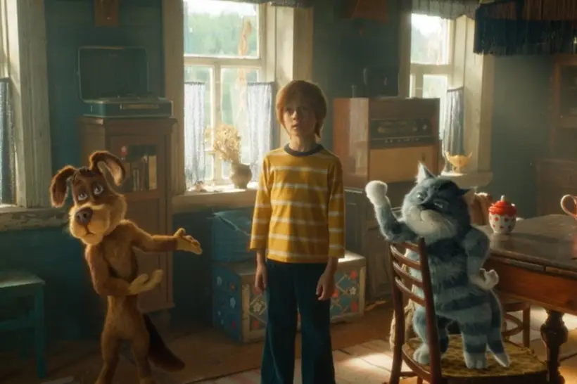 Кадр из фильма "Простоквашино" (2026, реж. С. Андреасян). Фото