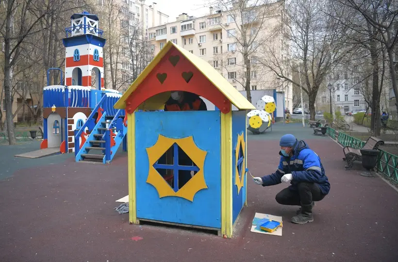 Свыше 800 дворов отремонтировали за 6 лет в Курганской области. Фото. © РИА Новости. Евгений Биятов