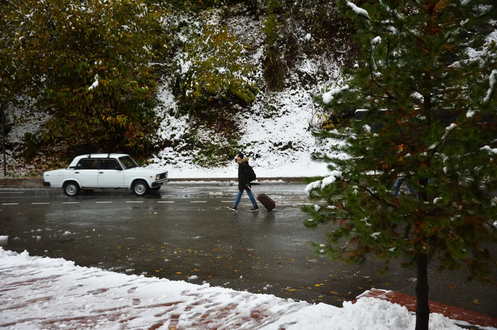 Парковки в Сочи станут бесплатными в новогодние праздники. Фото. © РИА Новости. Нина Зотина