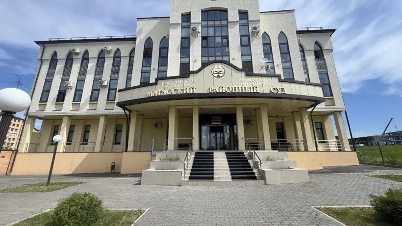 Главу фирмы осудили в Ингушетии за дачу взяток сотруднику ГИБДД. Фото. © Объединенная пресс-служба судебной системы Ингушетии.  Элина Целоева