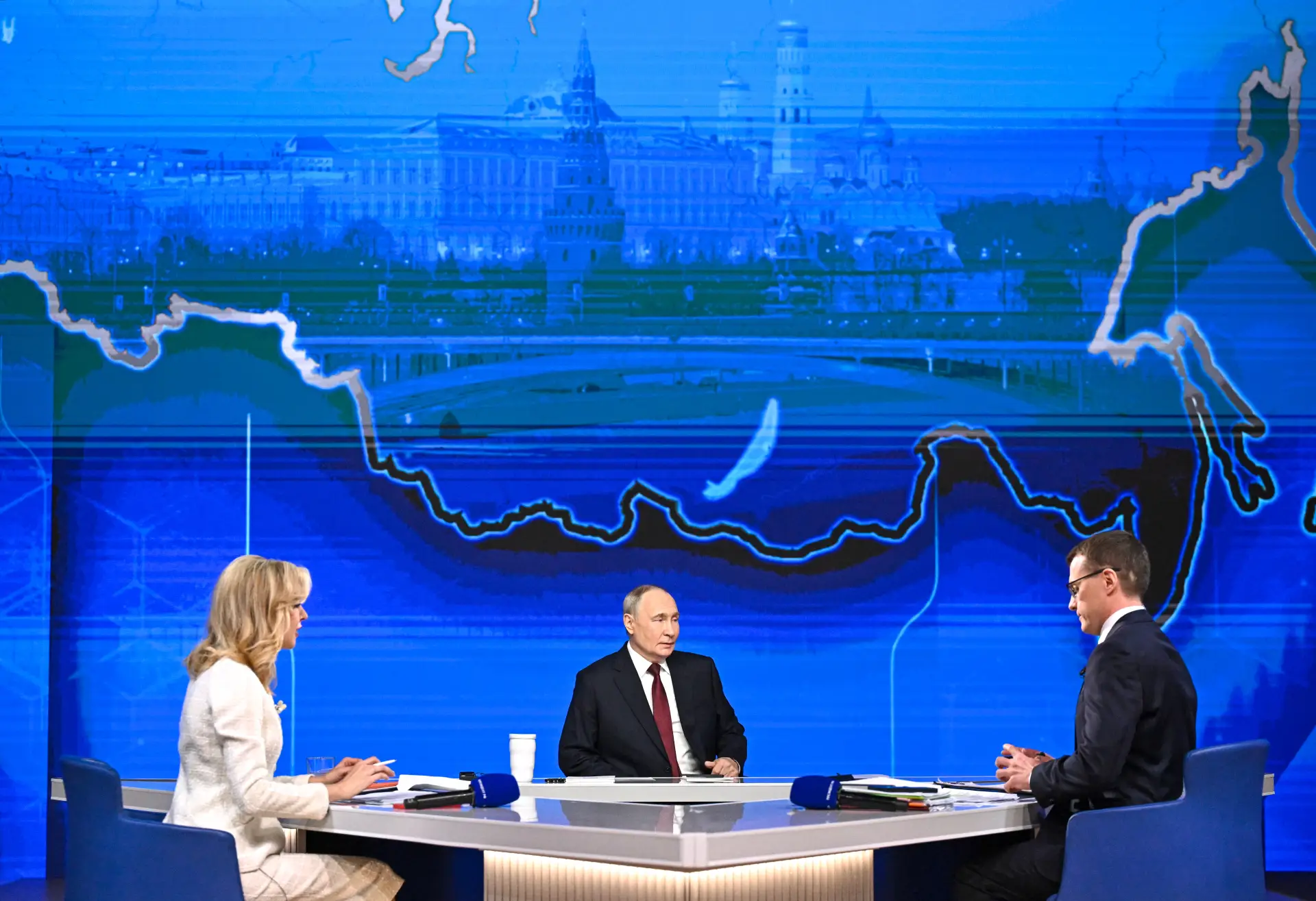 Путин: РФ видит определенные сигналы от Киева о готовности вести какой-то диалог. Фото. © РИА Новости. Сергей Бобылев