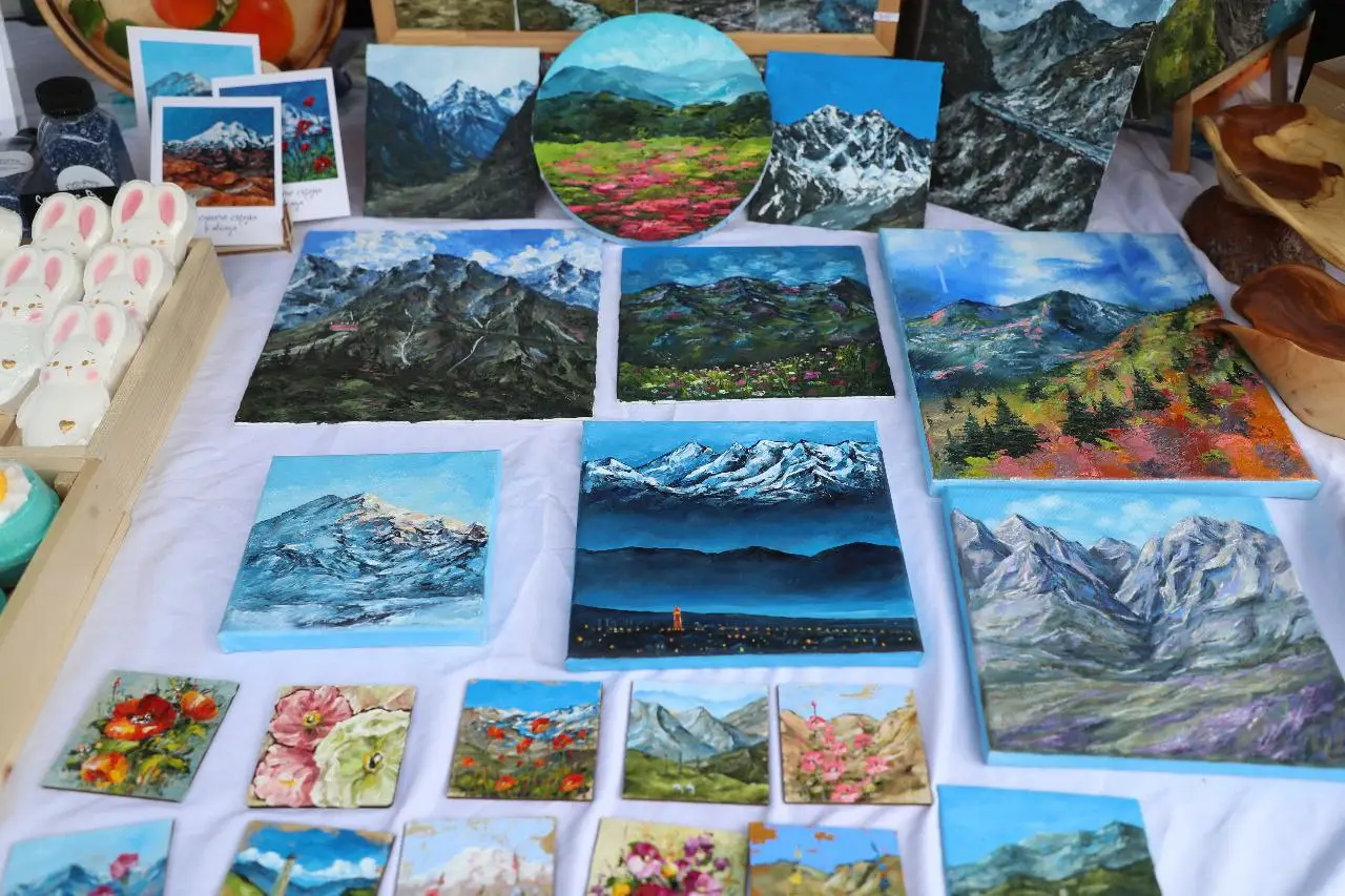 Сувениры. © Пресс-служба главы Ингушетии. Юсуп Ханиев