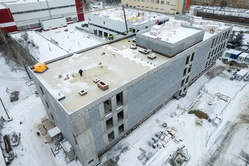 © Пресс-служба "Синара-Девелопмент". Административный корпус (текущий статус)