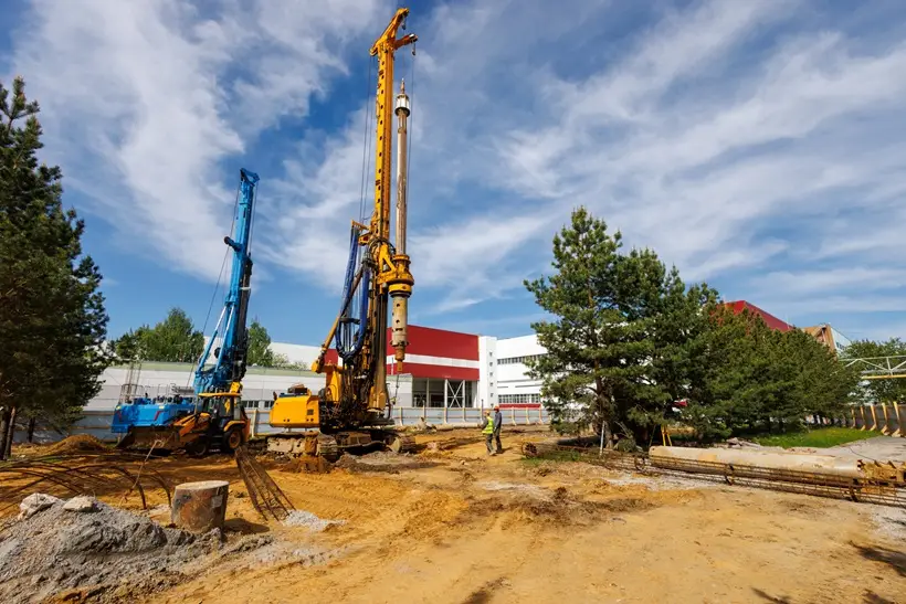 © Пресс-служба "Синара-Девелопмент". Испытательный центр тягового привода (начало строительства)