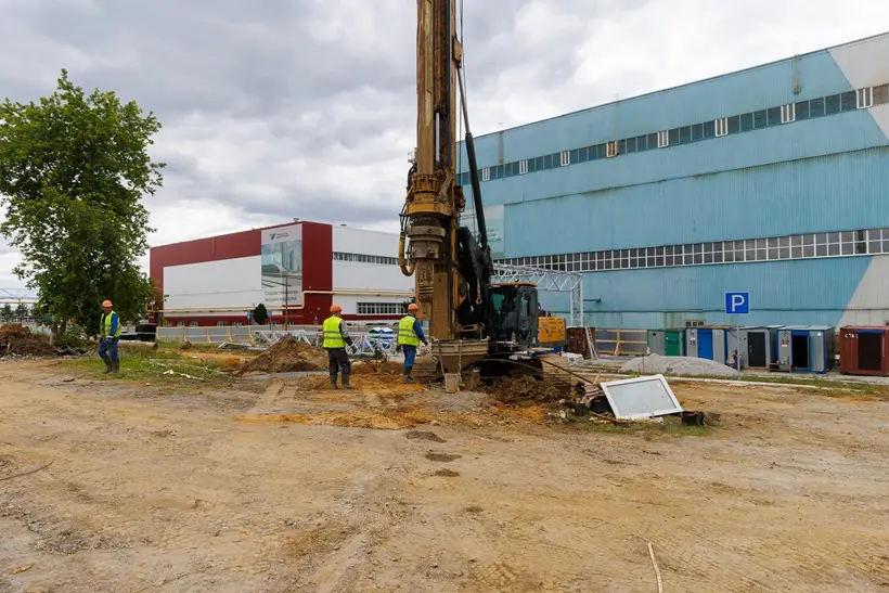 © Пресс-служба "Синара-Девелопмент". Конструкторский центр (начало строительства)