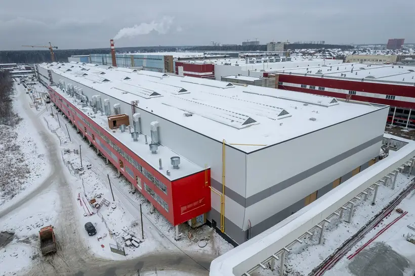 © Пресс-служба "Синара-Девелопмент". Корпус для формирования компонентов кузова (текущий статус)