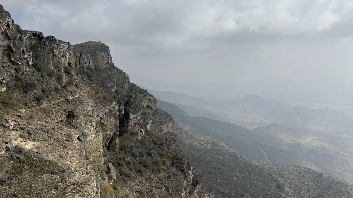 Смотровая площадка на горе Джебель-Самхан