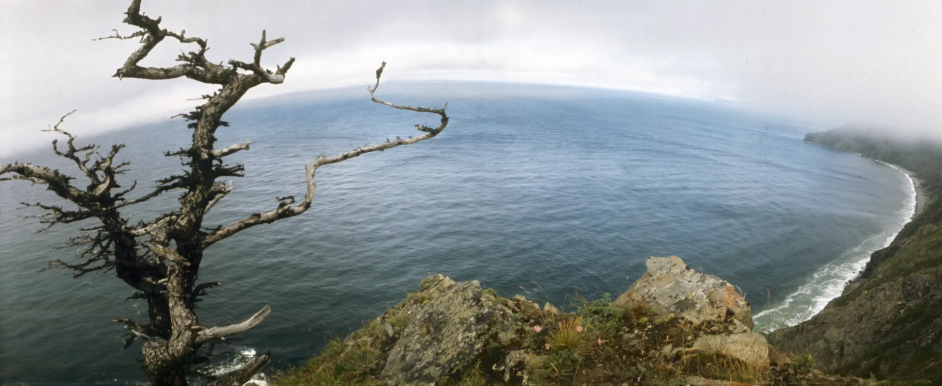 Круизные лайнеры будут заходить на Шантары. Фото. Вид на побережье острова Большой Шантар. © РИА Новости. Юрий Лушин