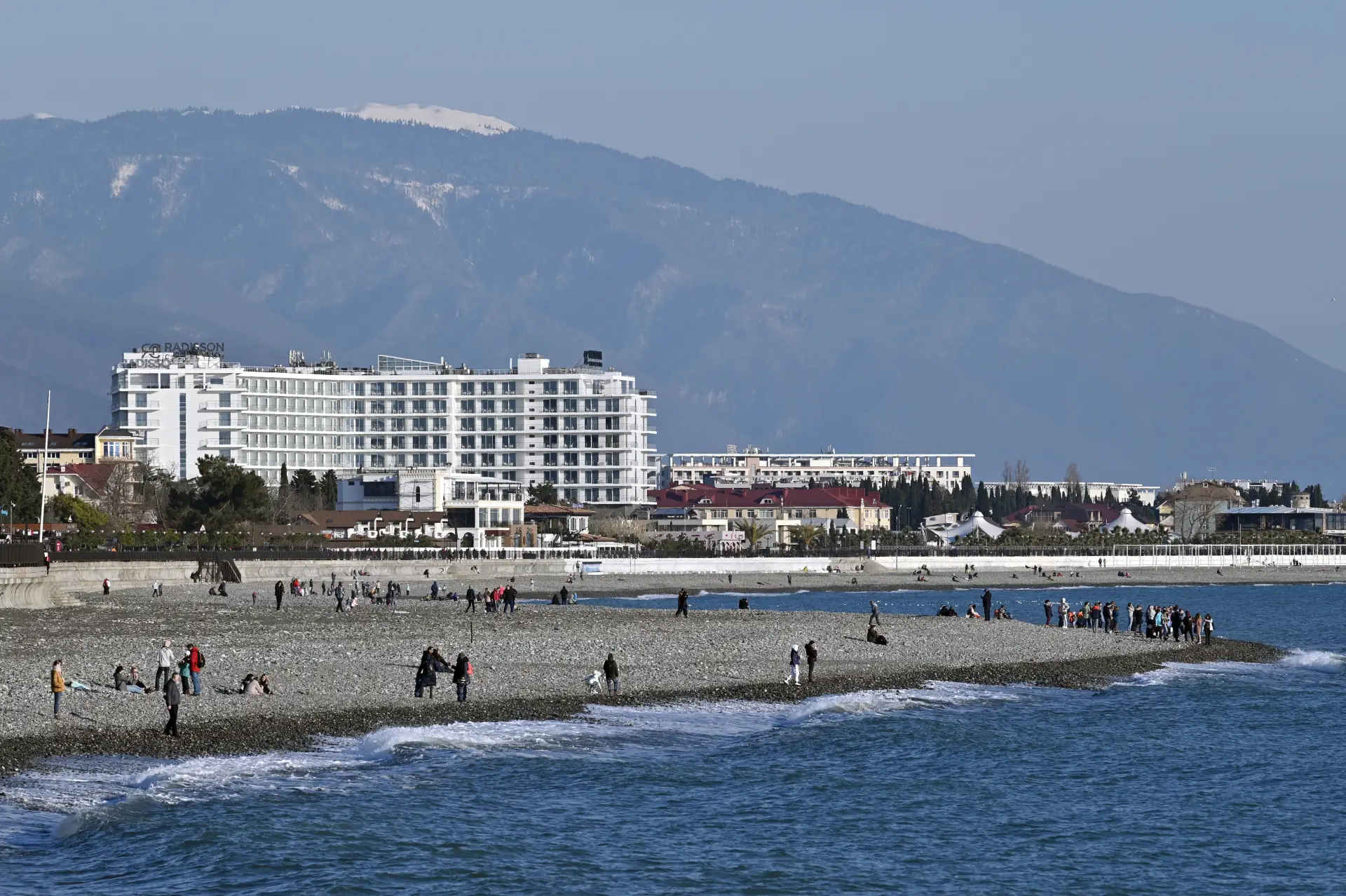 Самый длинный в Европе подвесной экомаршрут создадут в Сириусе. Фото. © РИА Новости. Артур Лебедев