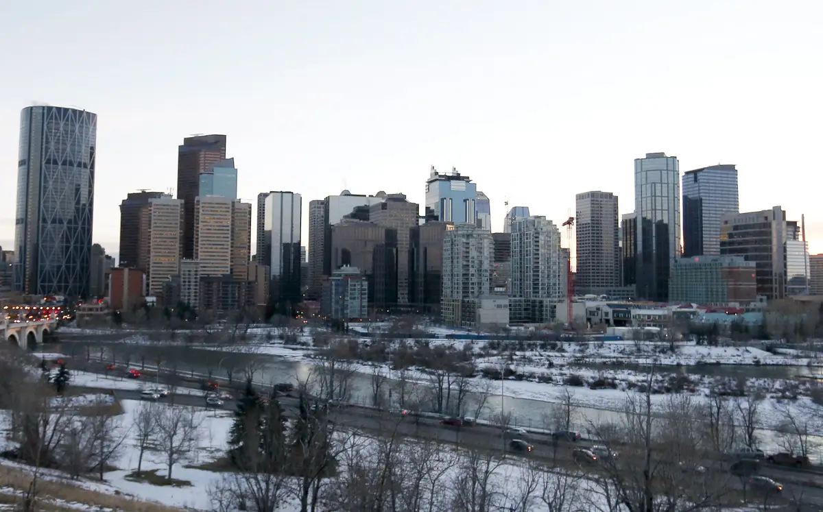 Визовые центры Канады в РФ прекратили прием документов. Фото. Вид на центр Калгари. © РИА Новости. Василий Пономарев
