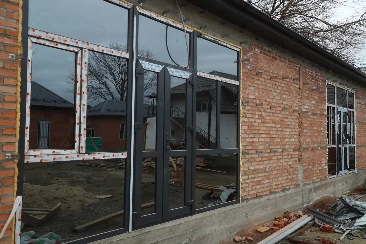 Ремонт. © Пресс-служба главы Ингушетии. Юсуп Ханиев