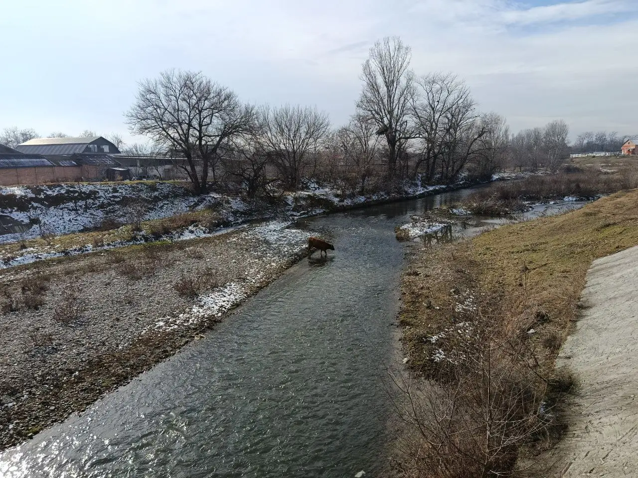 Река. © "Интерфакс".  Назир Евлоев