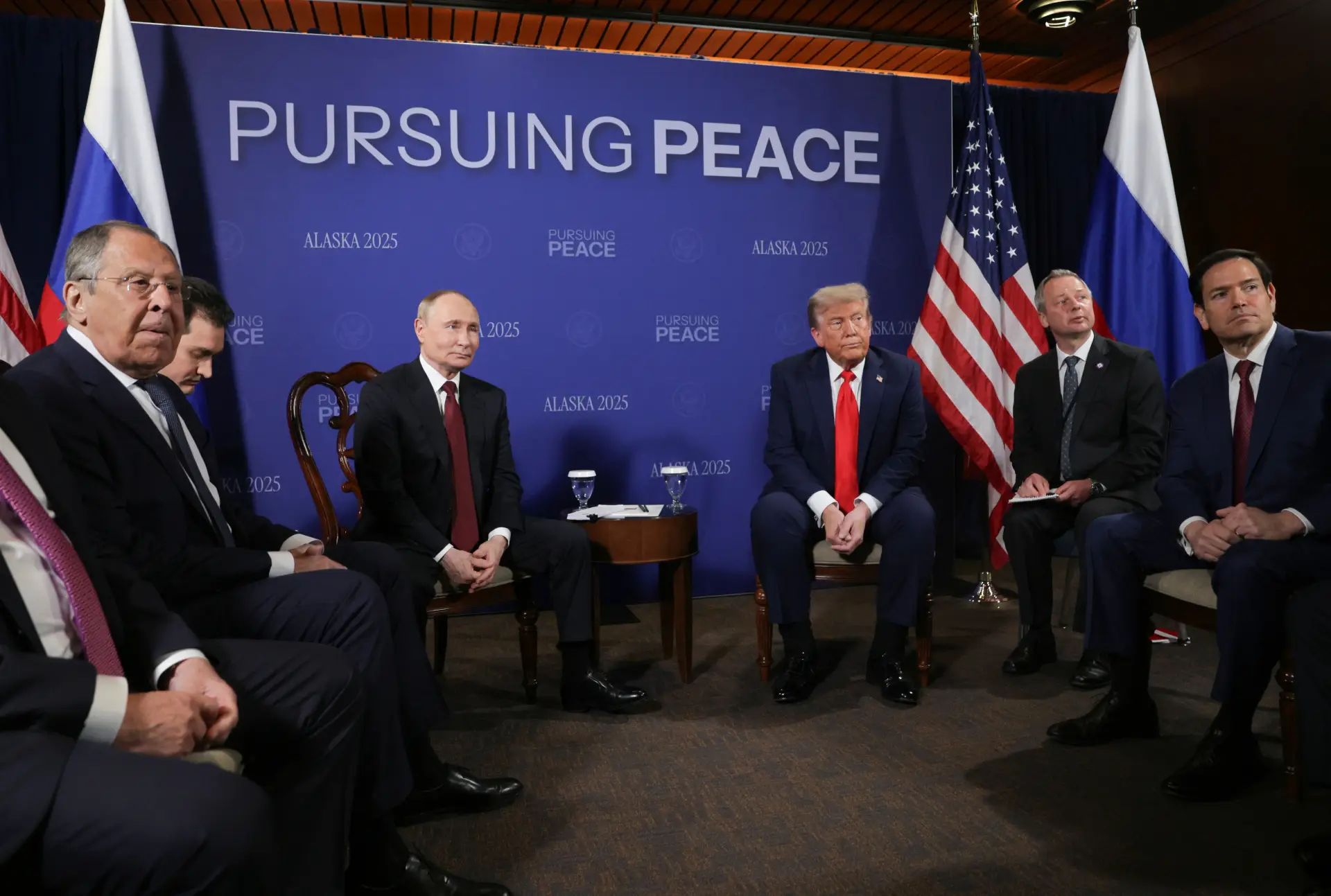 Лавров: понимания Анкориджа остаются на столе. Фото. © РИА Новости. Гавриил Григоров