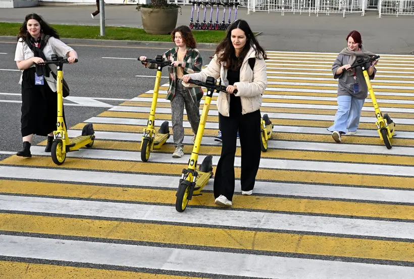 Большинство жителей Ставрополья проголосовали за принятие правил для самокатов. Фото. © РИА Новости. Максим Богодвид