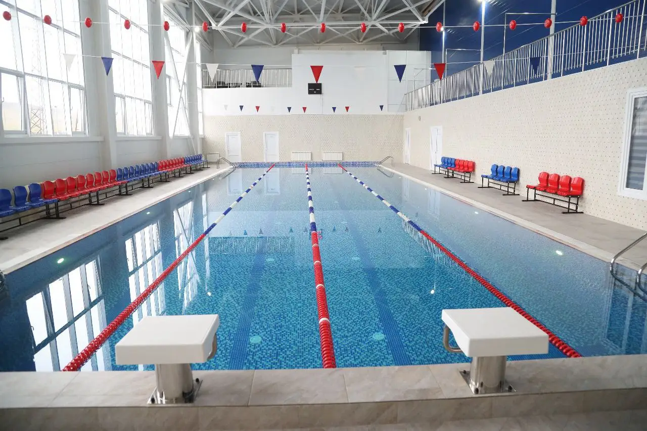 Бассейн в спортивном комплексе. © Пресс-служба главы Ингушетии. Юсуп Ханиев