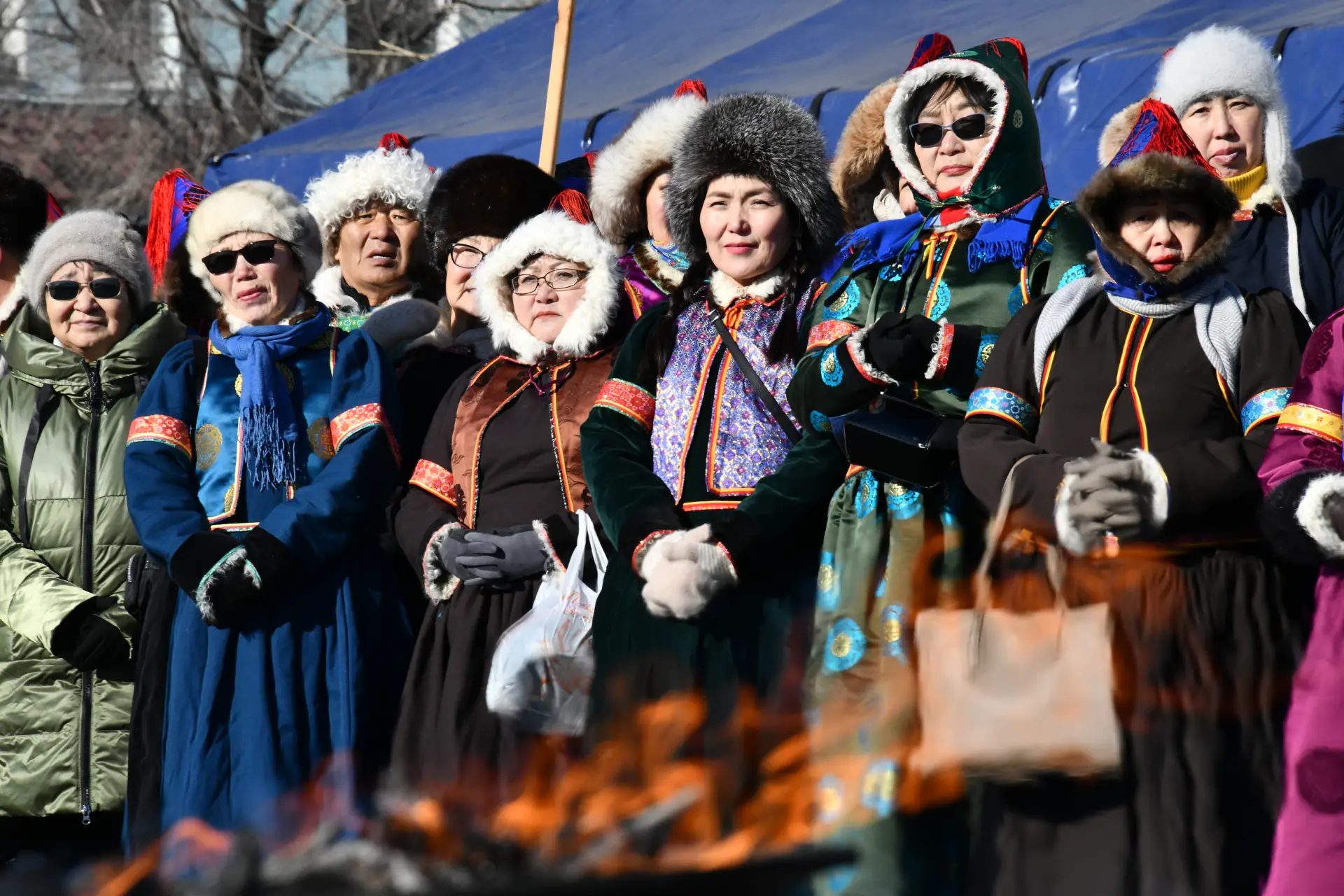 Первый день Белого месяца объявлен выходным в Бурятском округе Иркутской области. Фото. © РИА Новости. Евгений Епанчинцев