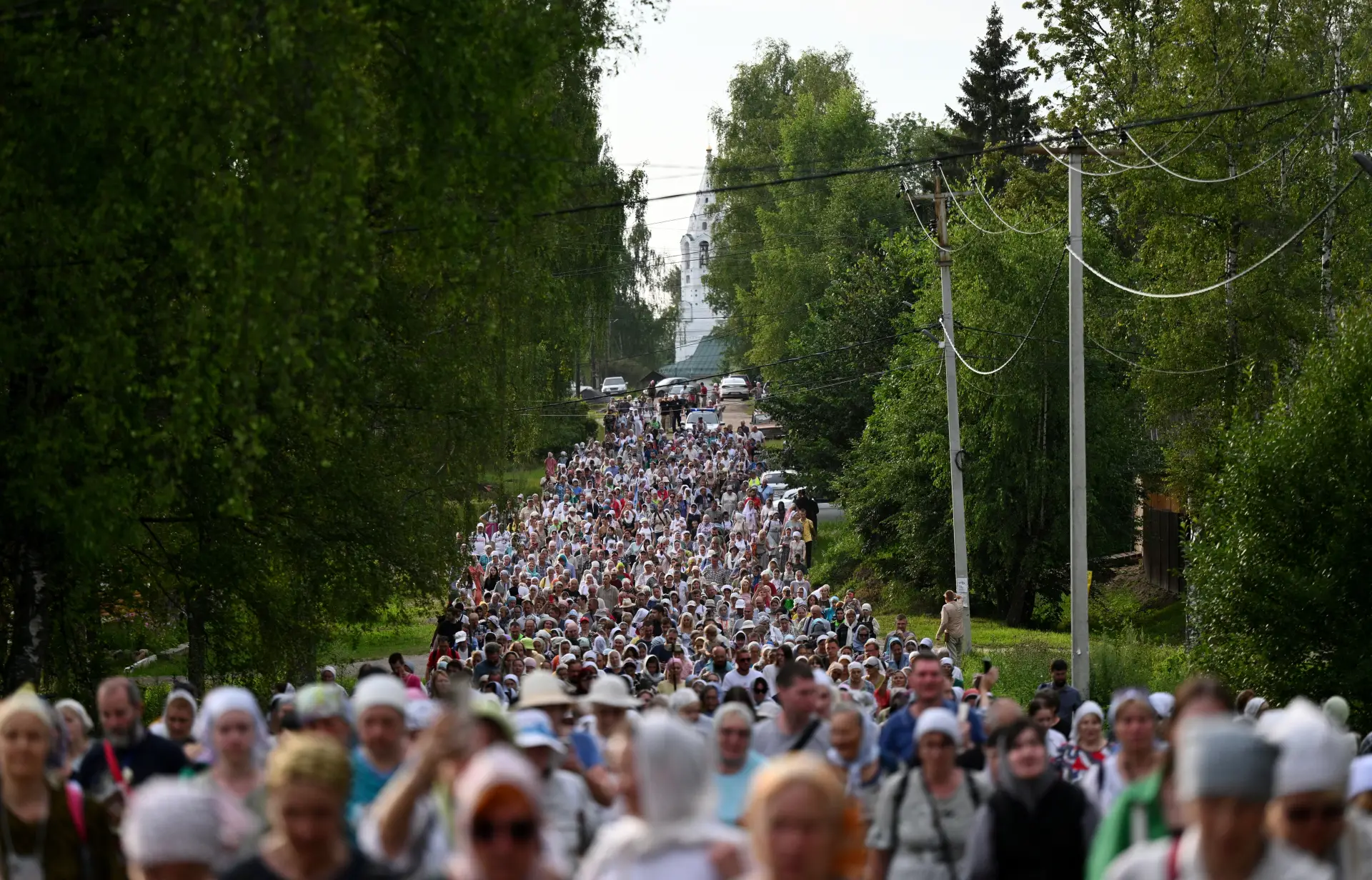 Масштабный крестный ход пройдет в СКФО в честь 15-летия Пятигорской и Черкесской епархии. Фото. © РИА Новости. Кристина Кормилицына