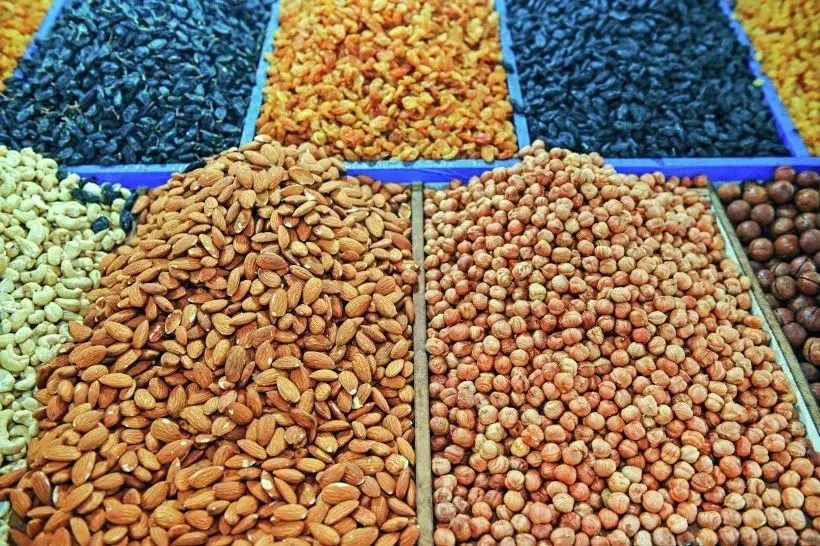 орехи. фото