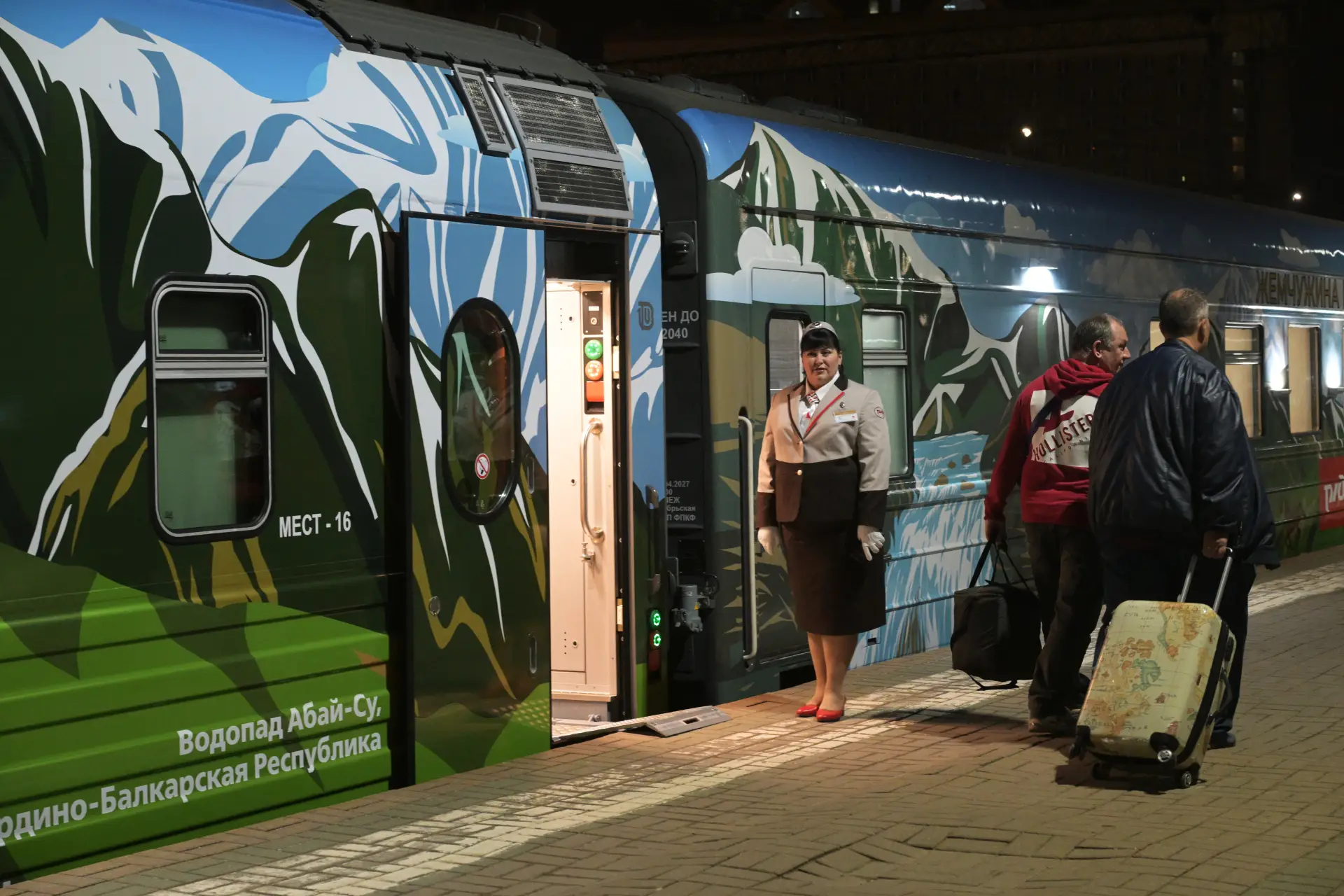 Железнодорожный круиз из Москвы по регионам Северного Кавказа откроется 27 апреля. Фото. © РИА Новости. Алексей Никольский