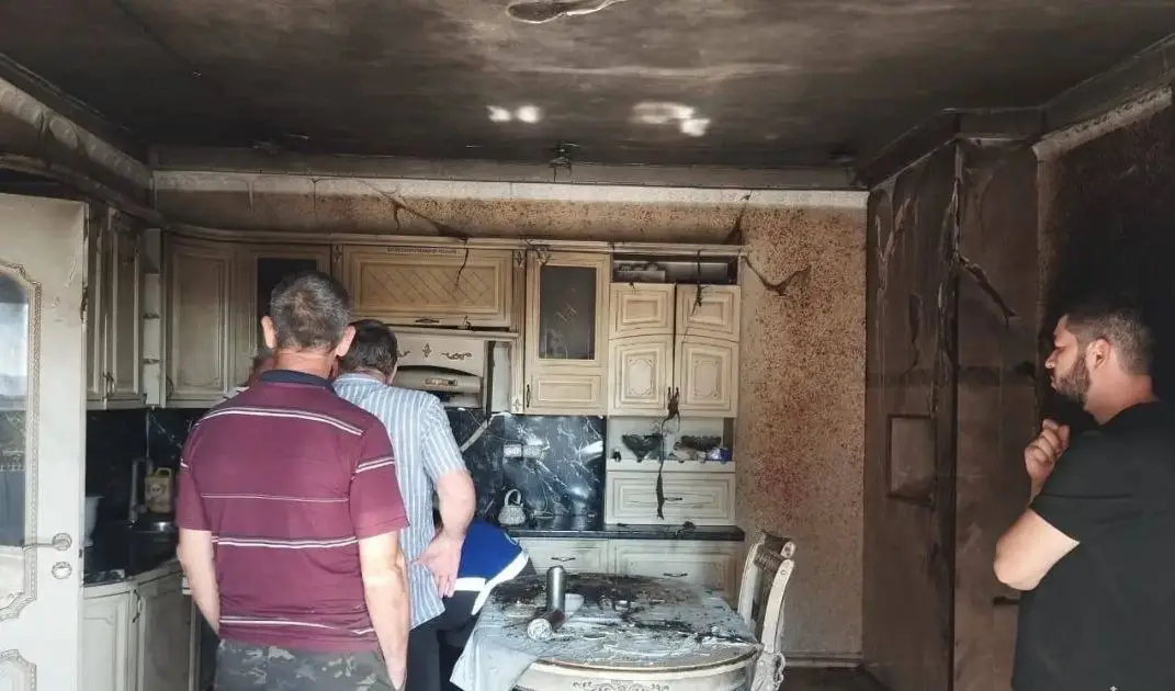 В Ингушетии осудили мать за гибель ребенка при взрыве газовых баллонов. Фото. © Пресс-служба ГУМЧС РФ по Ингушетии. Тамара Арчакова