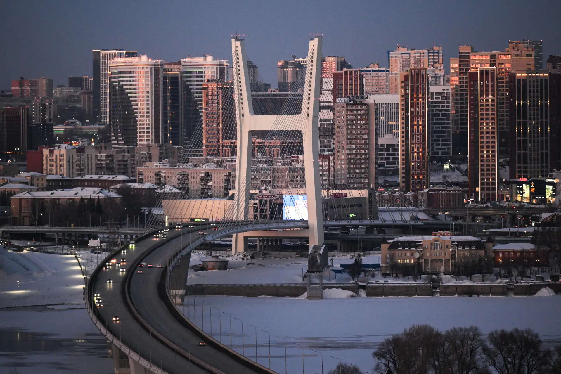 Апарт-отель на 300 номеров под брендом Cosmos Stay откроется в Новосибирске. Фото. © РИА Новости. Александр Кряжев