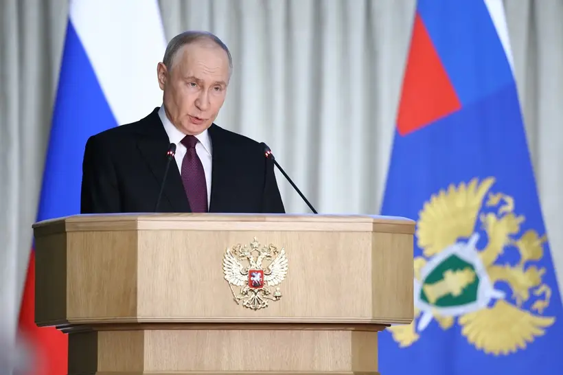 В 2025 году количество нарушений в сфере ОПК выросло на 6,1% - Путин. Фото. © РИА Новости.  Артем Геодакян