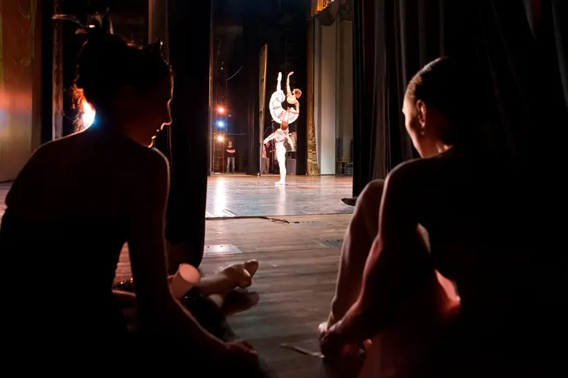 за кулисами. Фото