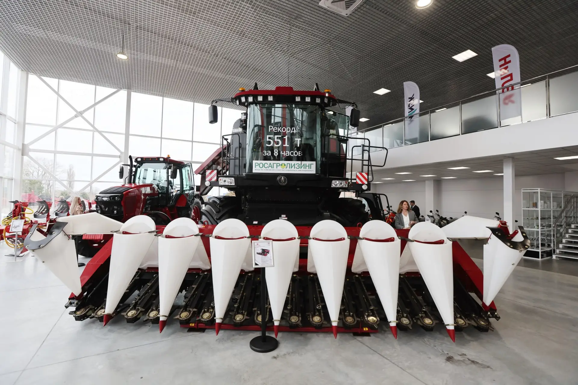 Комбайн © Пресс-служба администрации Краснодарского края. Геннадий Аносов