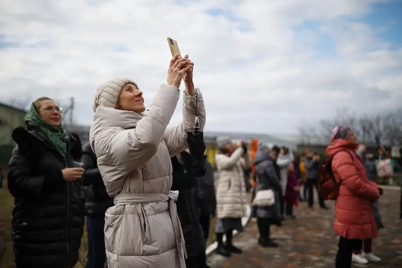 В Москве вводятся ограничения на публикации текстовых, фото- и видеоматериалов последствий терактов, в том числе атак БПЛА. Фото. © РИА Новости. Виталий Тимкив