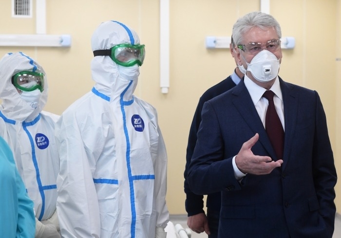 Собянин открыл коронавирусный стационар в ГКБ № 24
