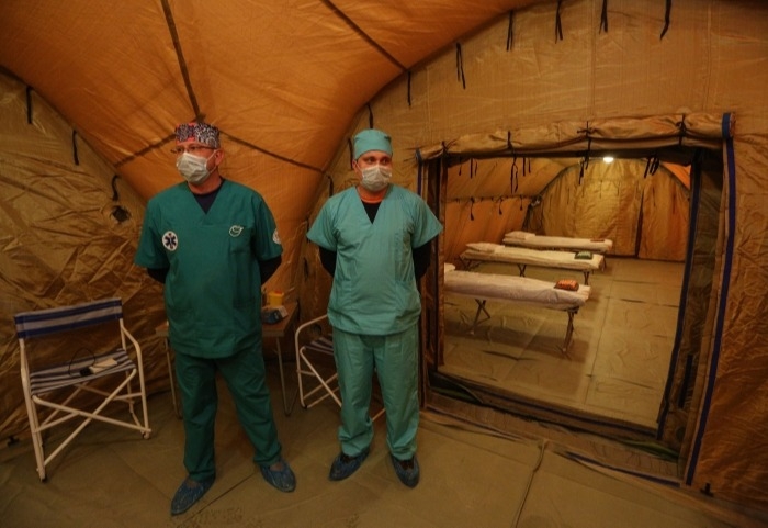 Медики ЮВО прибыли в дагестанский Буйнакск для борьбы с COVID-19