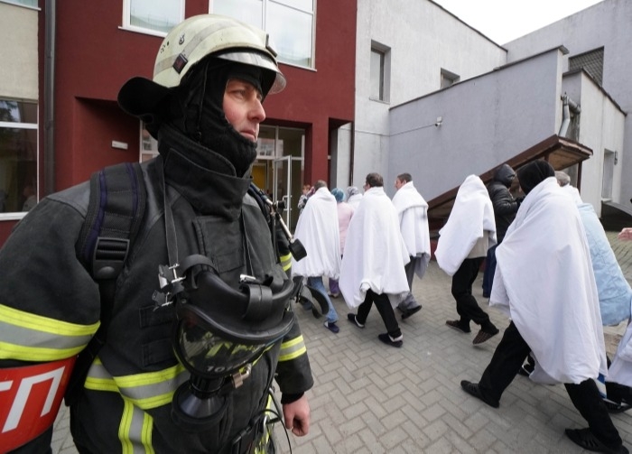 Пожар произошел в старом корпусе Боткинской больницы Петербурга