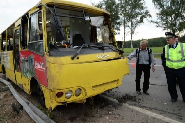 МВД: 19 человек пострадали при столкновении двух автобусов в Ингушетии