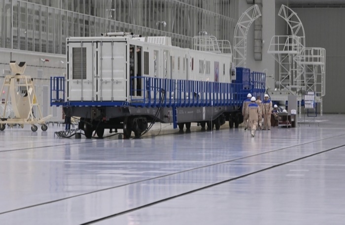 Макет космического аппарата "Кондор-ФКА" доставлен на космодром Восточный в Приамурье