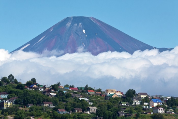 Спортцентр возводят у подножия Авачинского вулкана на Камчатке