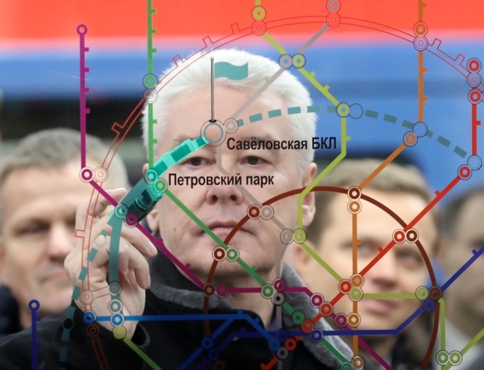 Собянин: до конца года в Москве введут почти 25 км линий метрополитена
